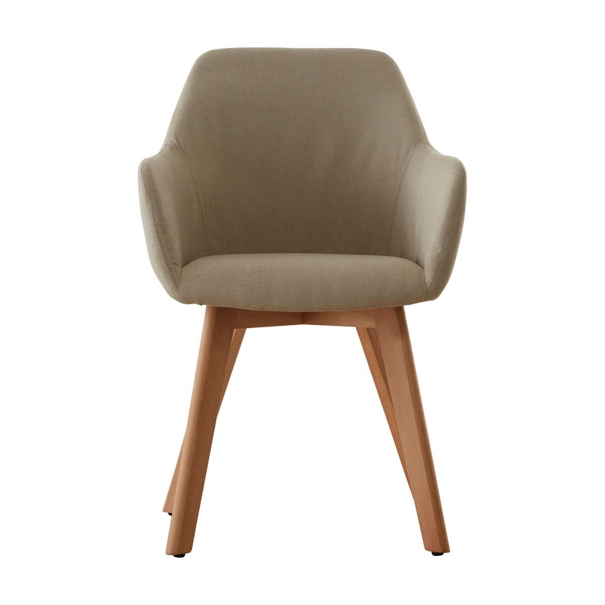 Stockholm Fabric Chair - Stone