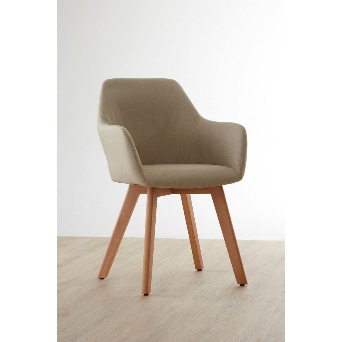 Stockholm Fabric Chair - Stone