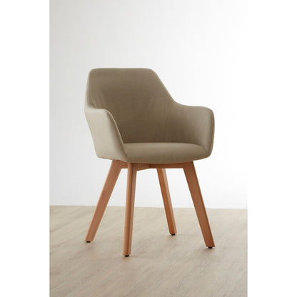 Stockholm Fabric Chair - Stone