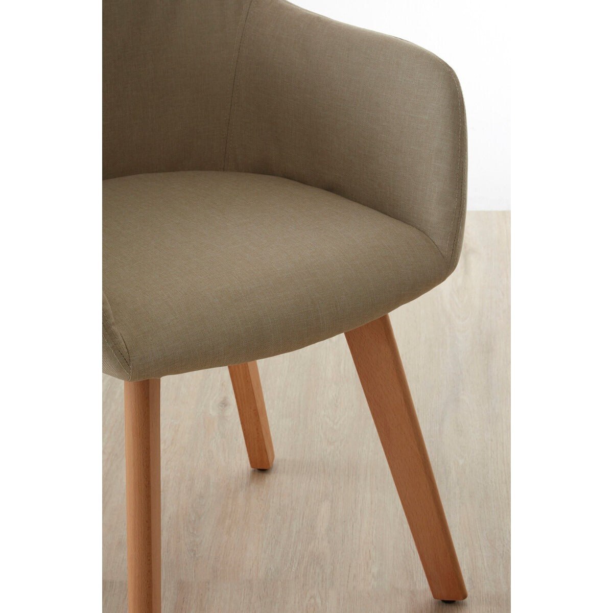 Stockholm Fabric Chair - Stone