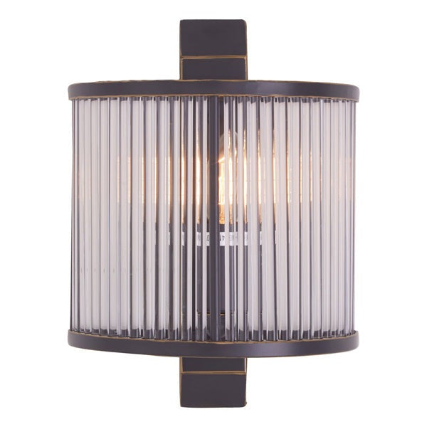 Salsa Antique Wall Light - Black