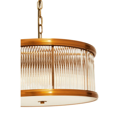 Kensington Townhouse 6 Light Small Pendant Light - Bronze