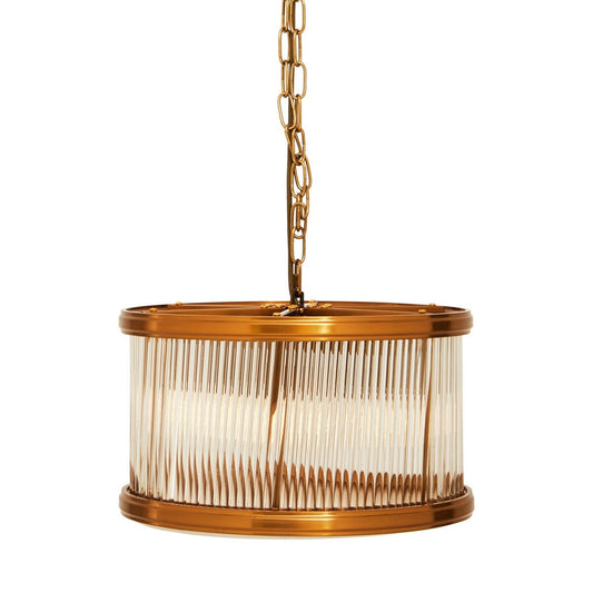 Kensington Townhouse 5 Light Small Pendant Light - Bronze