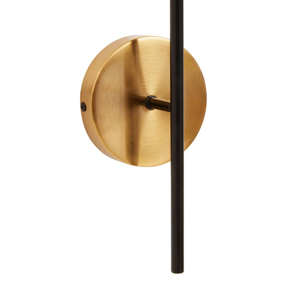 Soft Industrial Collection Tiesto One Bulb Ring Wall Light