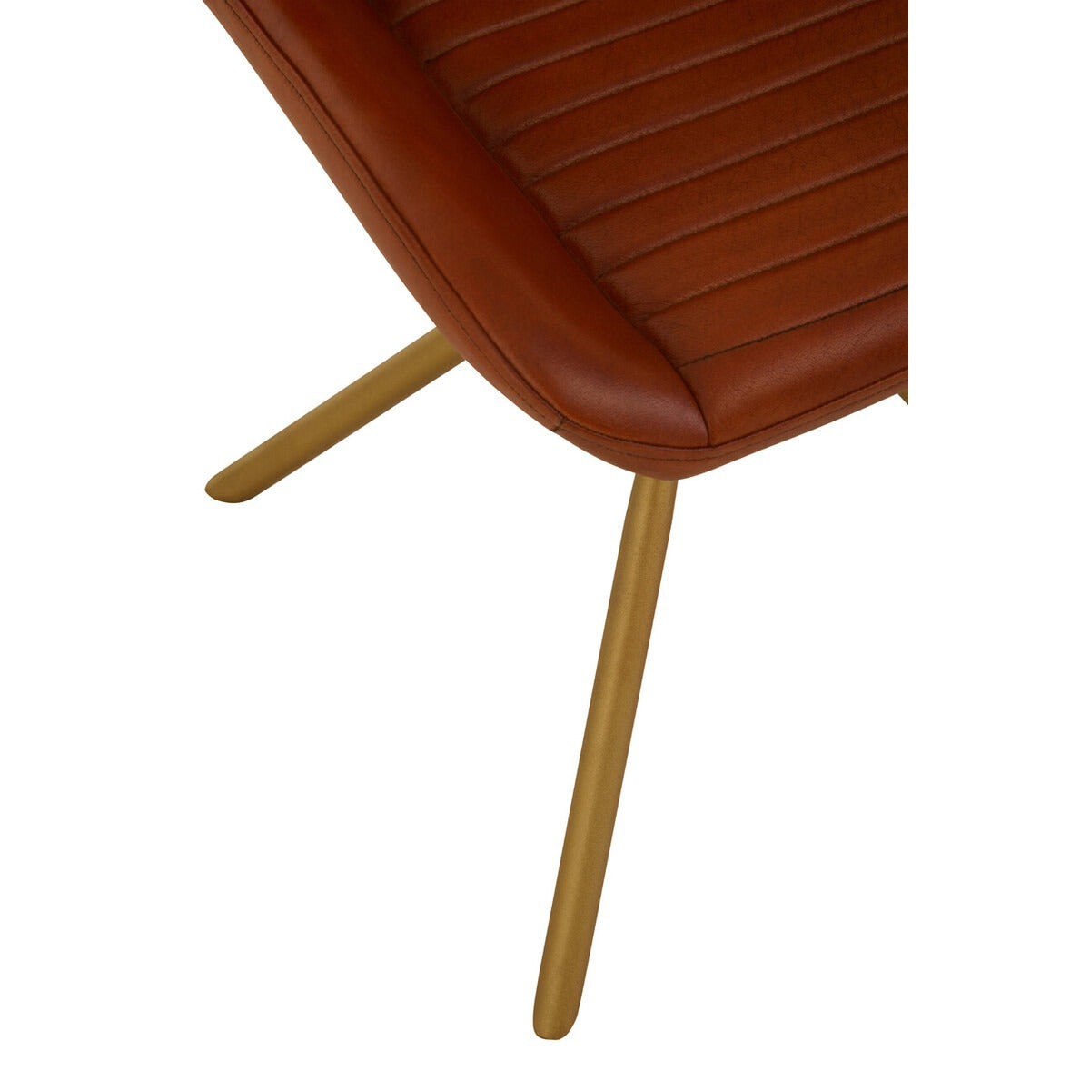 Buffalo Leather Chair - Tan