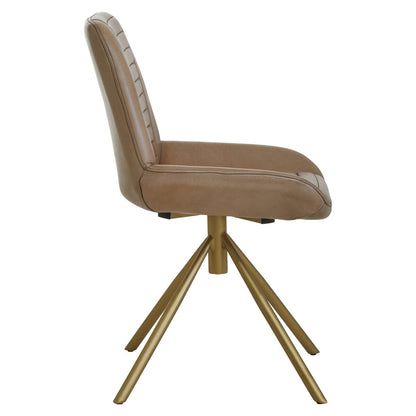 Buffalo Leather Chair - Grey