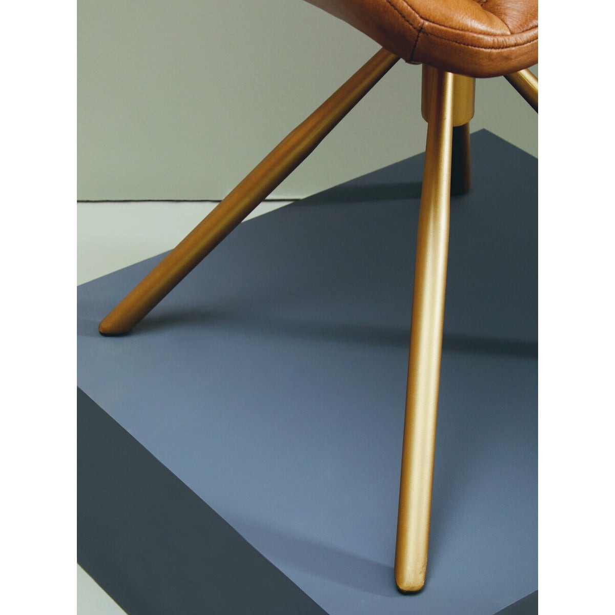 Buffalo Leather Chair - Brown