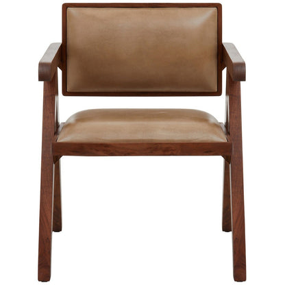 Buffalo Leather Armchair - Natural
