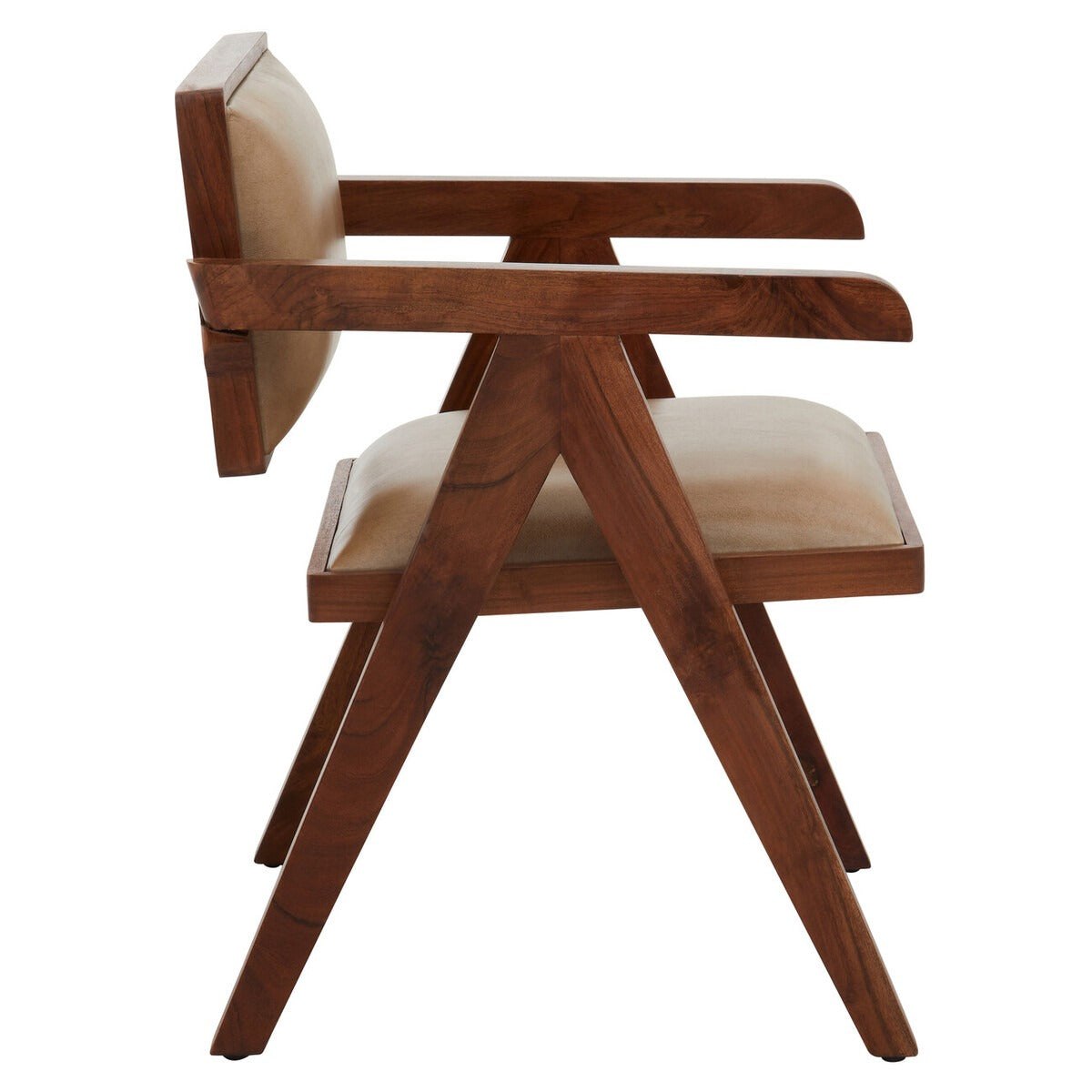 Buffalo Leather Armchair - Natural