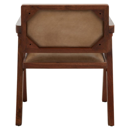 Buffalo Leather Armchair - Natural