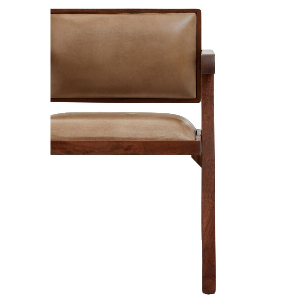 Buffalo Leather Armchair - Natural