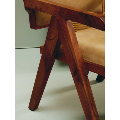 Buffalo Leather Armchair - Natural