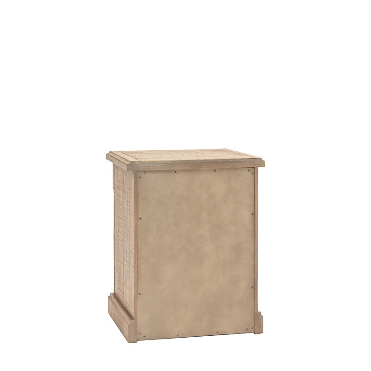Newbury 3 Drawer Bedside Table - Natural
