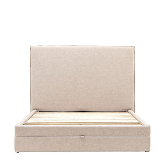 Nilah King Size Bed - Natural