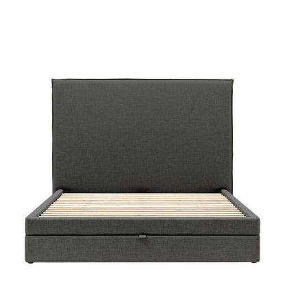 Nilah King Size Bed - Smoke