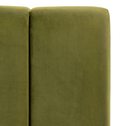 Donato Double Bed - Olive Green