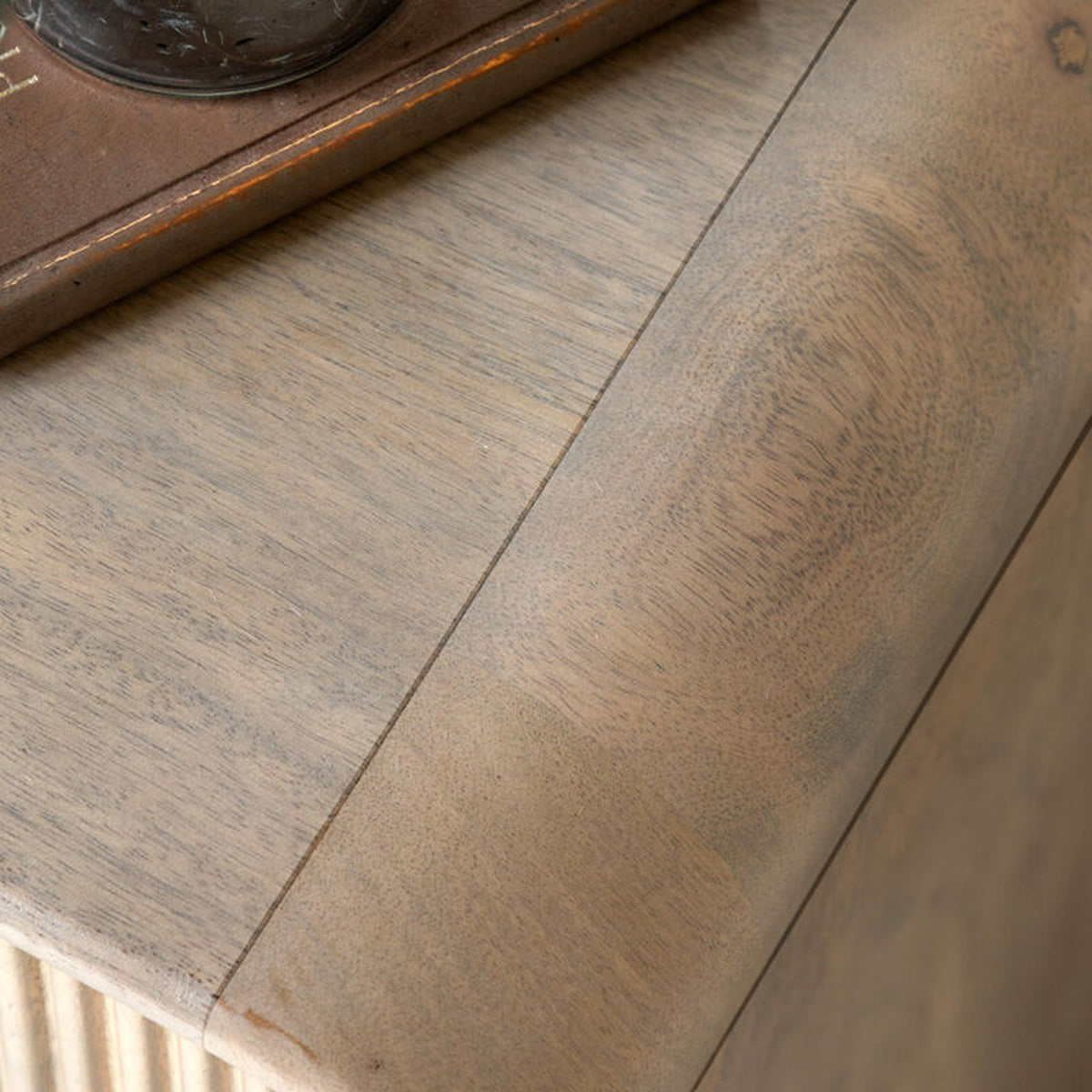 Catala 1 Drawer Bedside Table - Grey