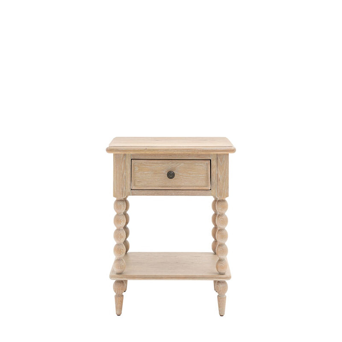 Abingdon 1 Drawer Bedside Table - Natural
