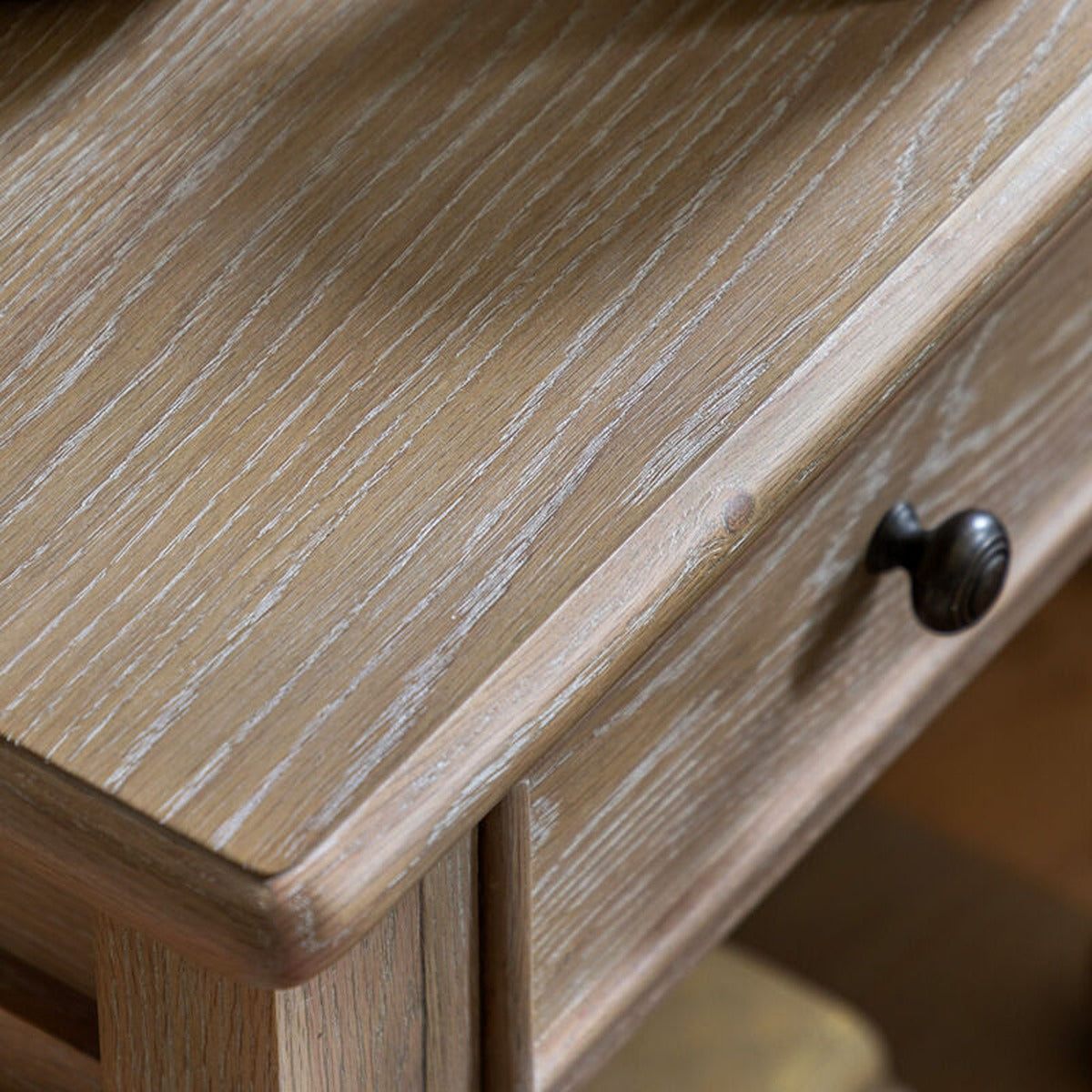 Abingdon 1 Drawer Bedside Table - Natural