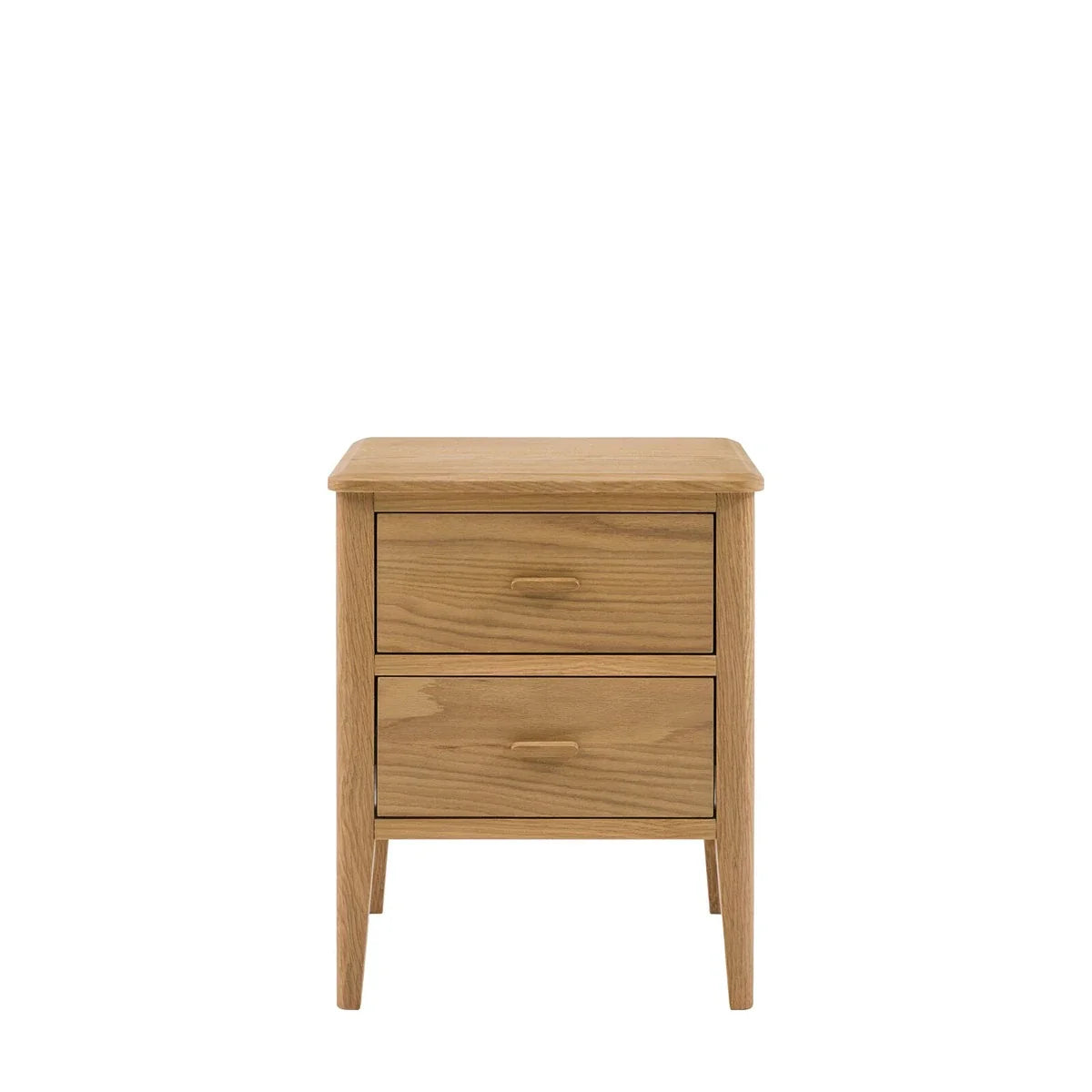 Camden 2 Drawer Bedside Table - Natural