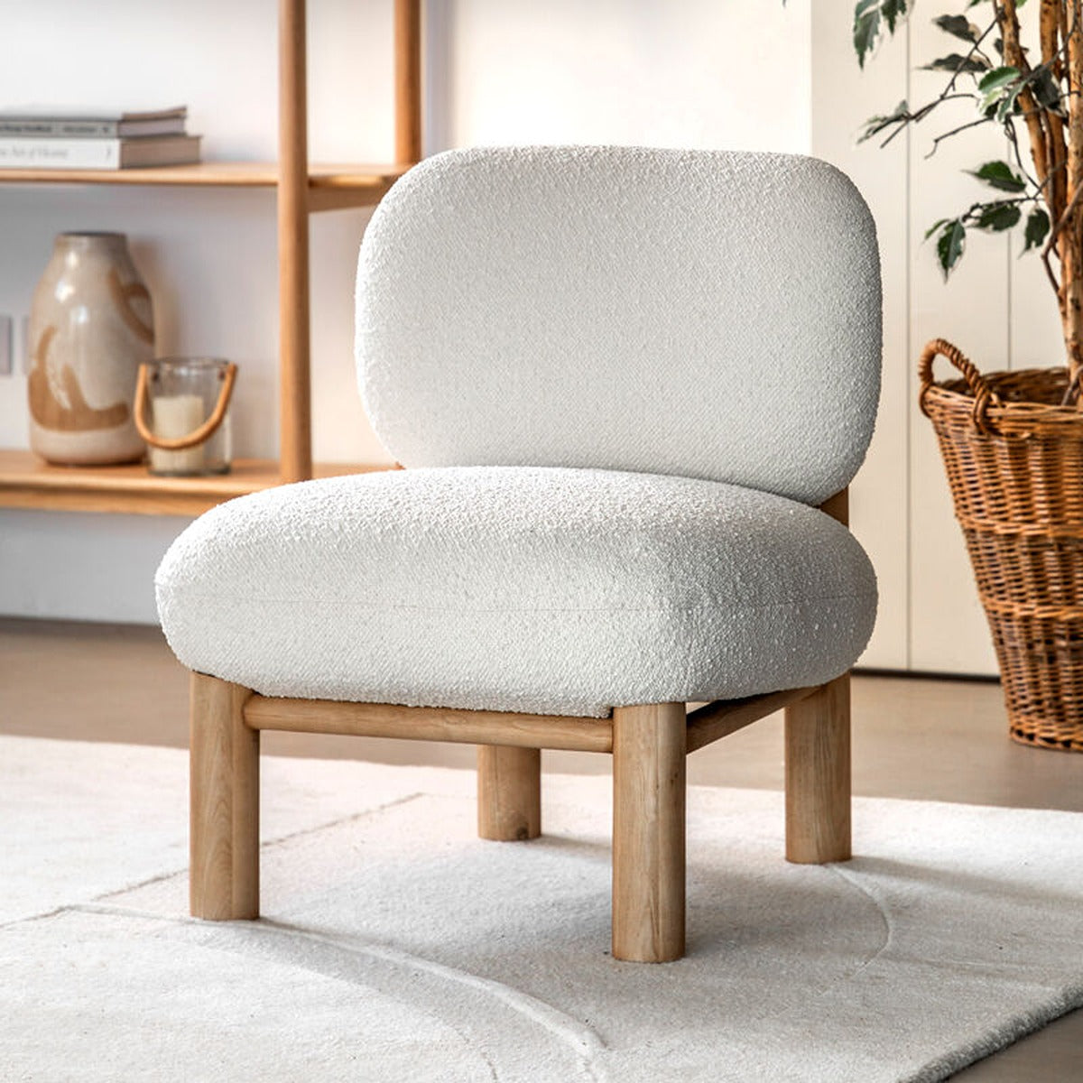 Kube Chair - Vanilla White