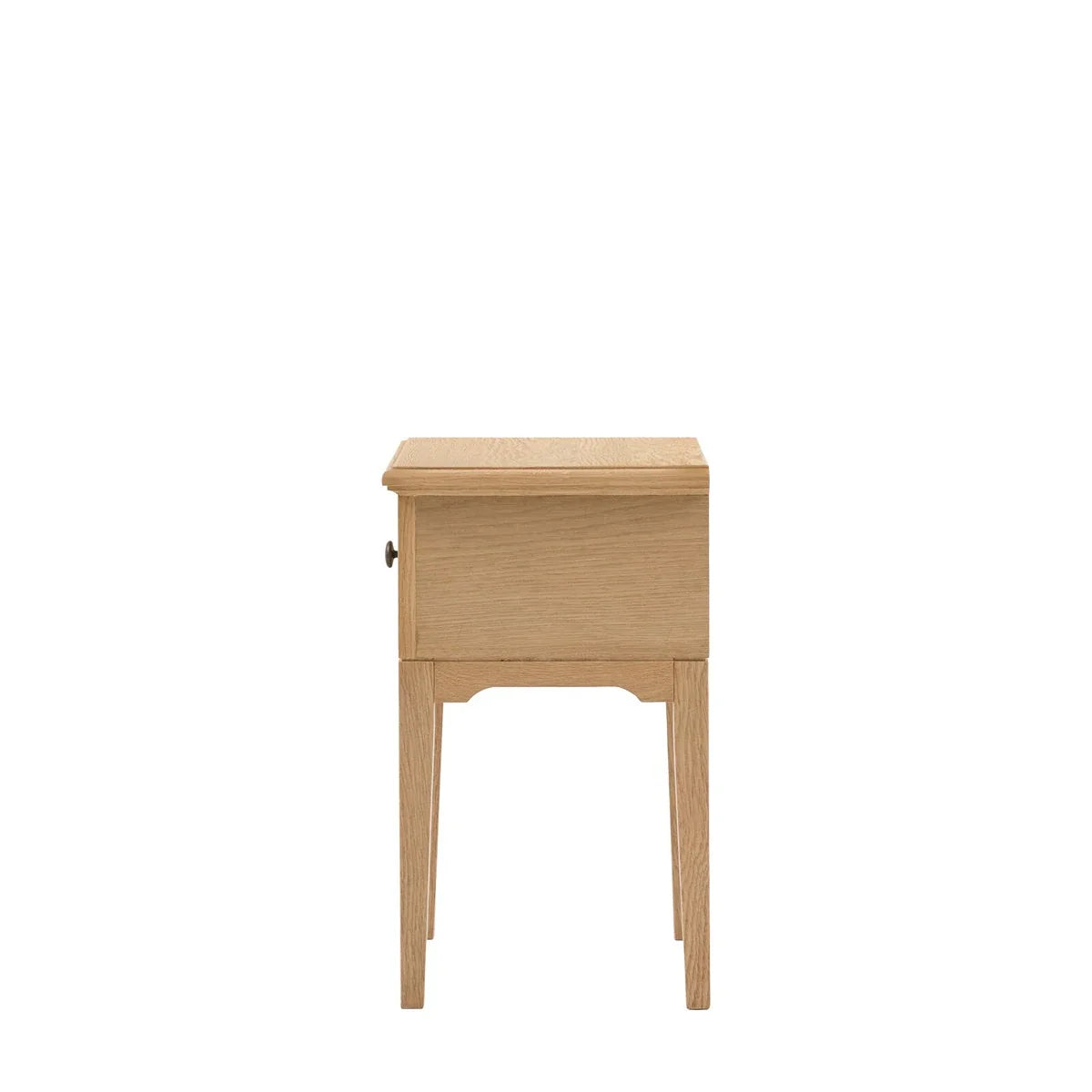 Malvern 1 Drawer Bedside Table - Natural
