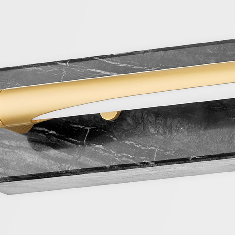 Hayden 1 Light Wall Sconce - Aged Brass