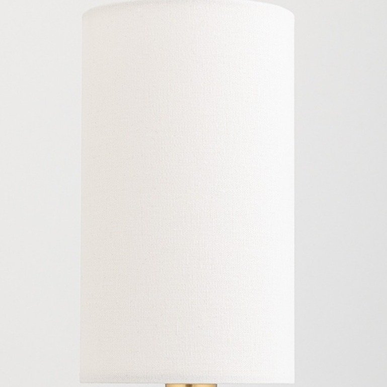 0 6 Light Chandelier - Aged Brass