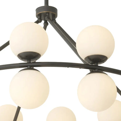 Hutchinson Chandelier - Bronze Highlight Finish