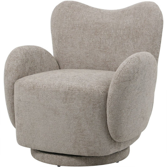 Casa Swivel Chair - Mink