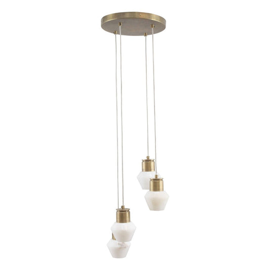 Allegra 4 Light Pendant Light - Alabaster