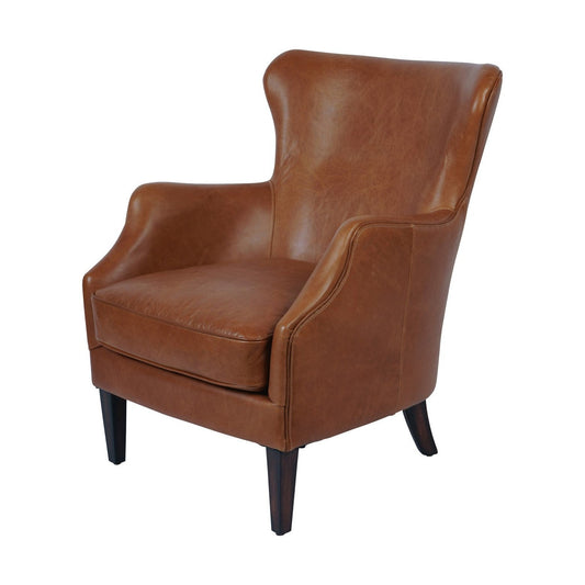 Watson Leather Armchair - Tobacco