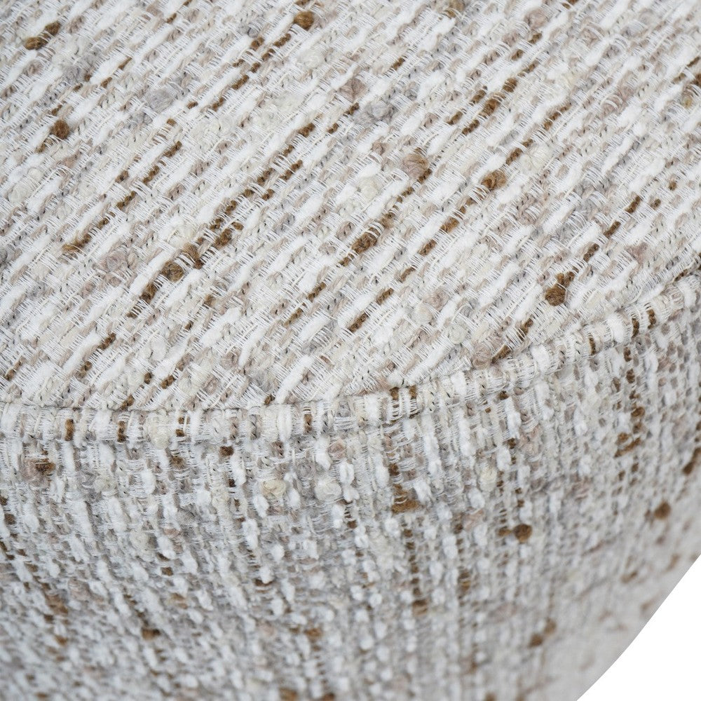 Roehampton Textured Slub Swivel Chair - Natural