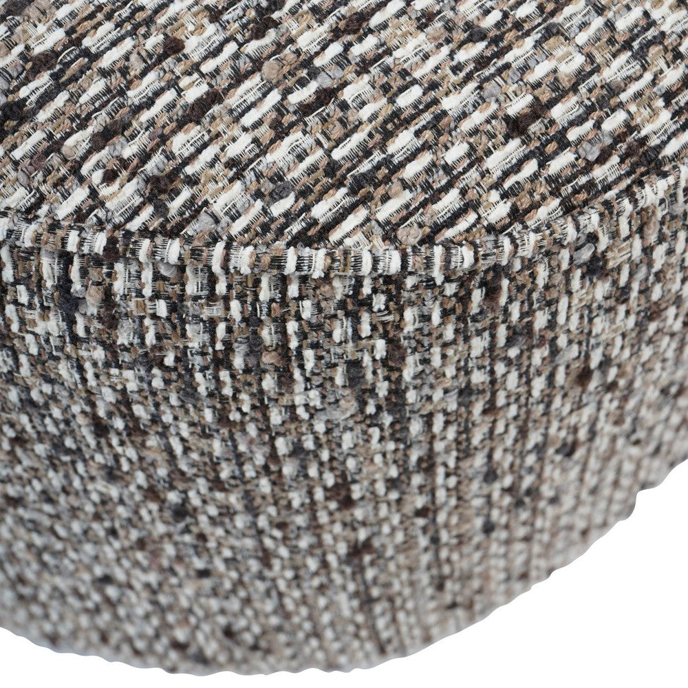 Roehampton Textured Slub Swivel Chair - Mocha