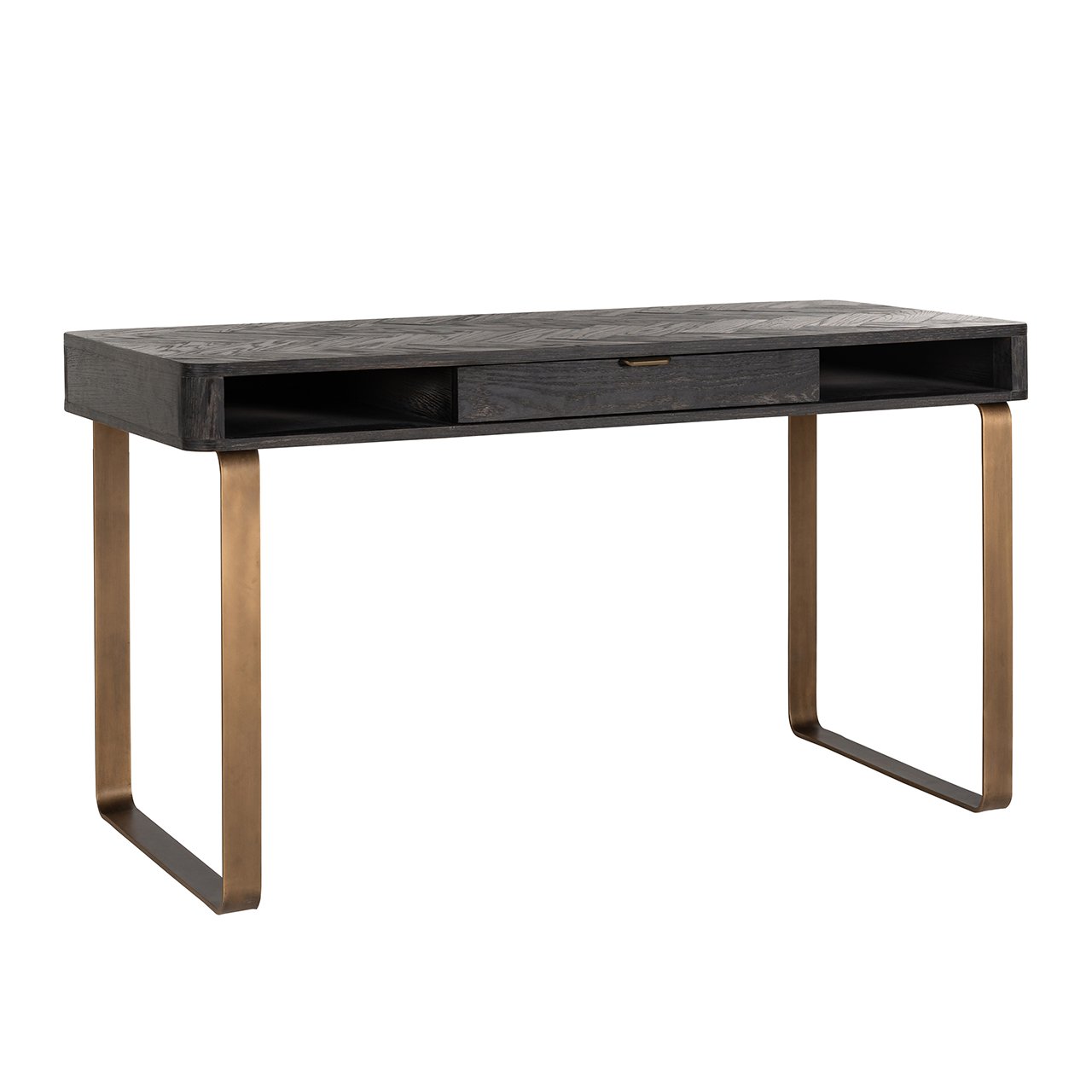 Blackbone Desk - Brushed Gold