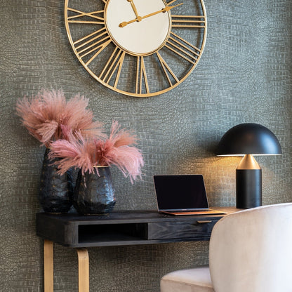 Blackbone Desk - Brushed Gold