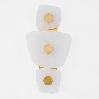 Holmdel 3 Light Wall Sconce - Aged Brass