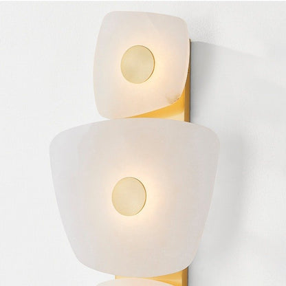 Holmdel 3 Light Wall Sconce - Aged Brass