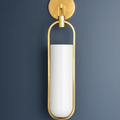 Lorimer 1 Light Wall Sconce - Aged Brass