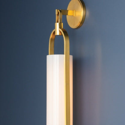 Lorimer 1 Light Wall Sconce - Aged Brass