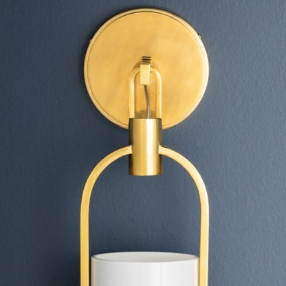 Lorimer 1 Light Wall Sconce - Aged Brass