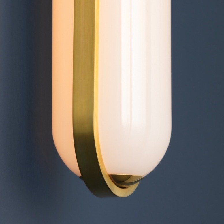Lorimer 1 Light Wall Sconce - Aged Brass