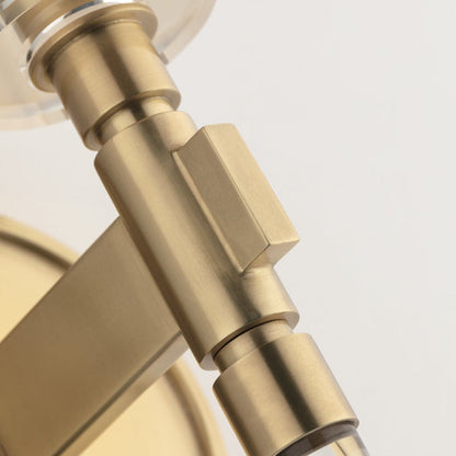 Blixen 1 Light Wall Sconce - Aged Brass