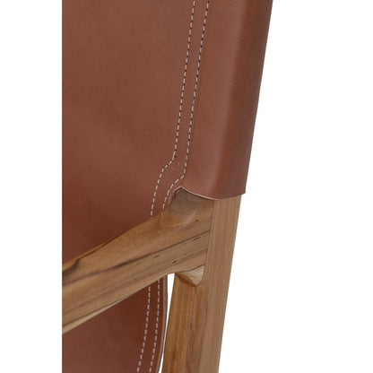 Ollie Lounge Chair - Brown