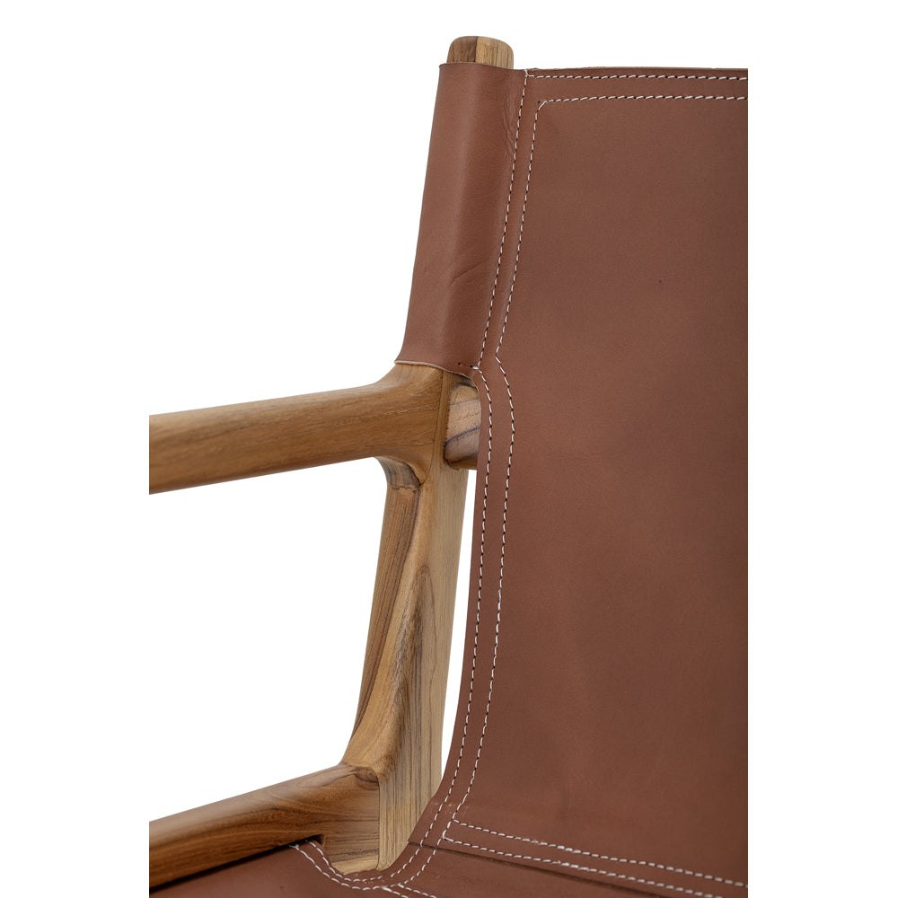 Ollie Lounge Chair - Brown