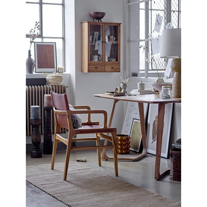 Ollie Lounge Chair - Brown