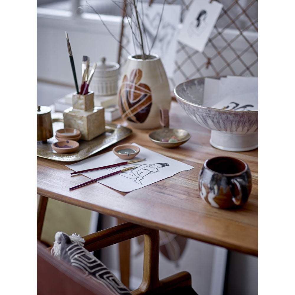 Ollie Lounge Chair - Brown