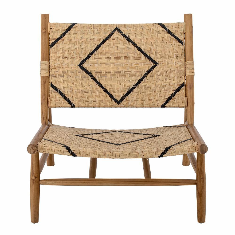 Lennox Lounge Chair - Natural Teak