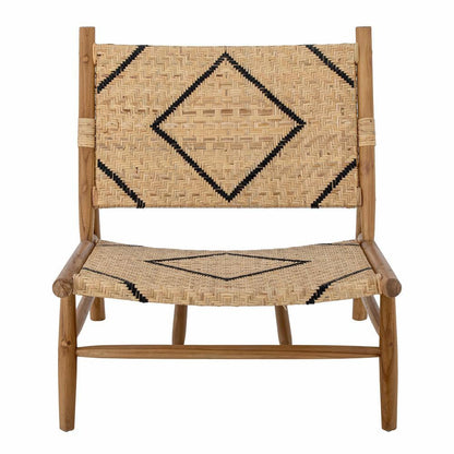 Lennox Lounge Chair - Natural Teak