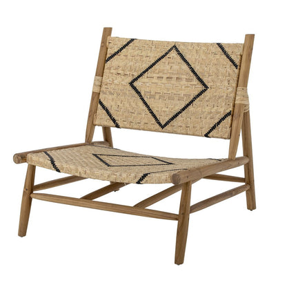 Lennox Lounge Chair - Natural Teak